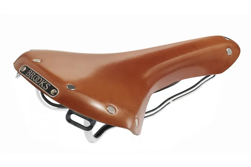 Brooks Swallow Chrome Saddle in Honey