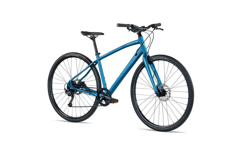 Whyte Carnaby V3 Hybrid Bike in Matt Diesel Light Blue Mint-1
