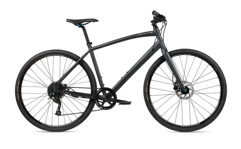  Whyte Whitechapel V2 Fast Hybrid Bike in Matt Granite with Grey