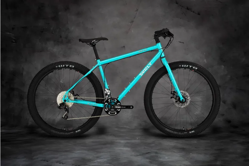 Surly Bridge Club 27.5 Steel Utility Mountain Bike in Blue-1