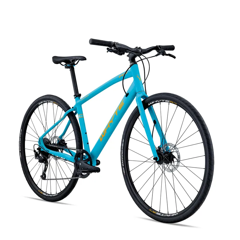 2019 Whyte Carnaby Compact Womens Fast Commuter Hybrid in Matt Blue-1