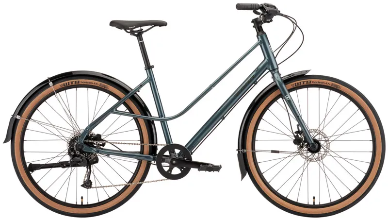 Kona Coco Hybrid Bike in Gloss Metallic Dragonfly