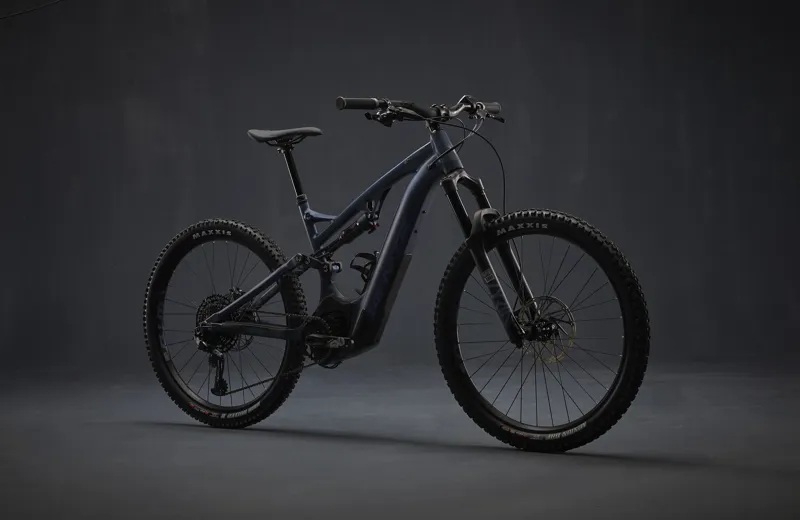 Whyte E-150 RS eMountain Bike in Matt Midnight Ice-2