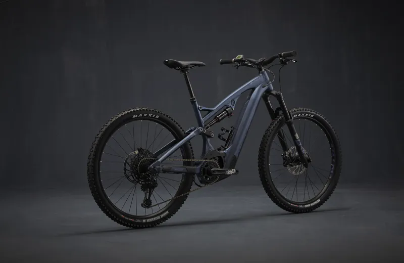 Whyte E-150 RS eMountain Bike in Matt Midnight Ice-3