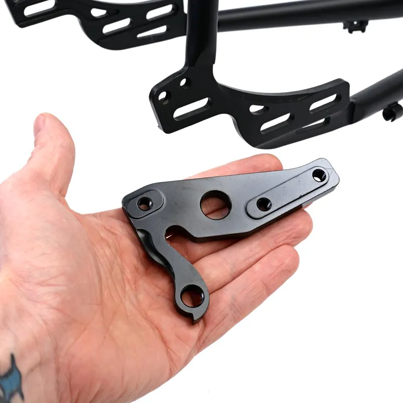 The Light Blue Darwin Touring/Adventure Steel Frame Set Galvanised-4