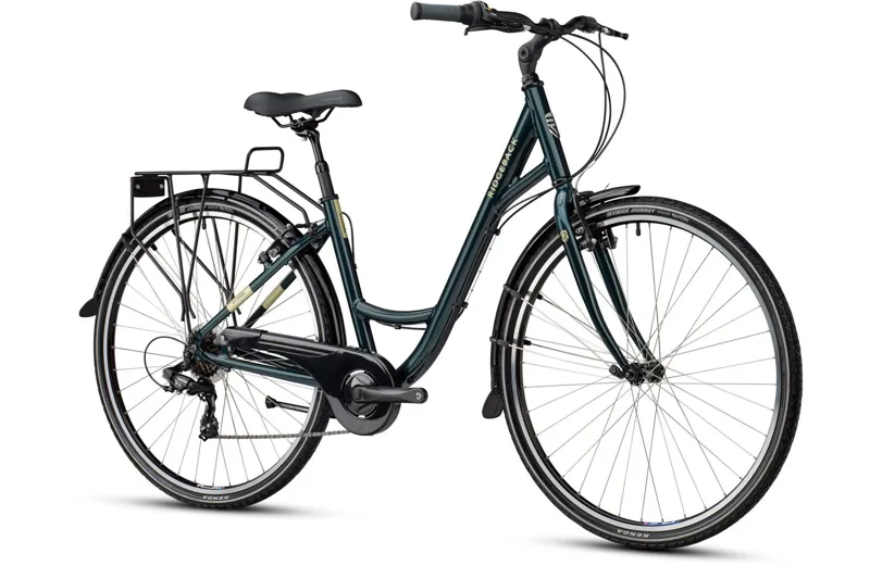 Ridgeback Avenida 6 Hybrid Bike in Green-1