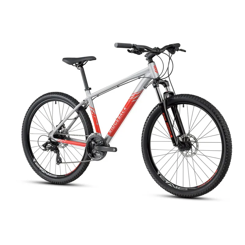 Ridgeback Terrain 4 Mountain Bike in Silver and Orange-1