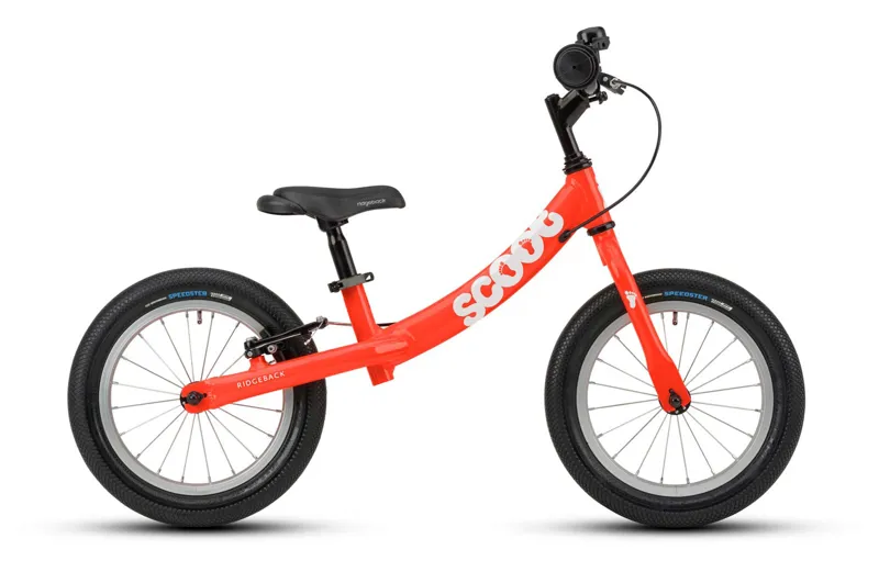 Ridgeback Scoot XL Balance Bike in Red