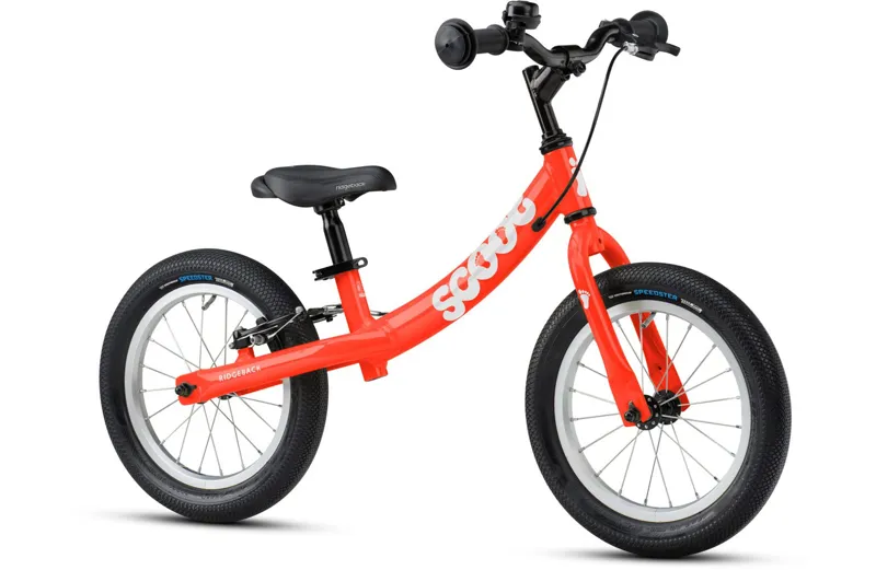 Ridgeback Scoot XL Balance Bike in Red-1