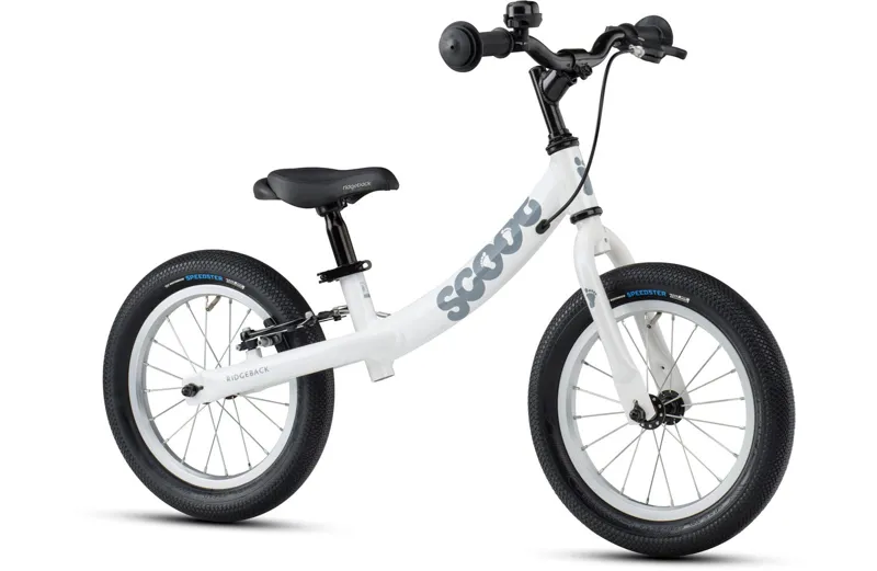 Ridgeback Scoot XL Balance Bike in White-1