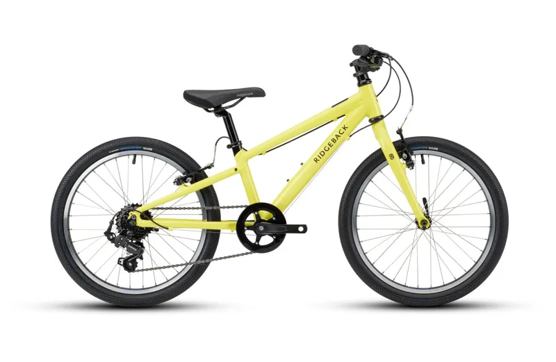 Ridgeback Dimension 20 Kids Bike in Lime Green
