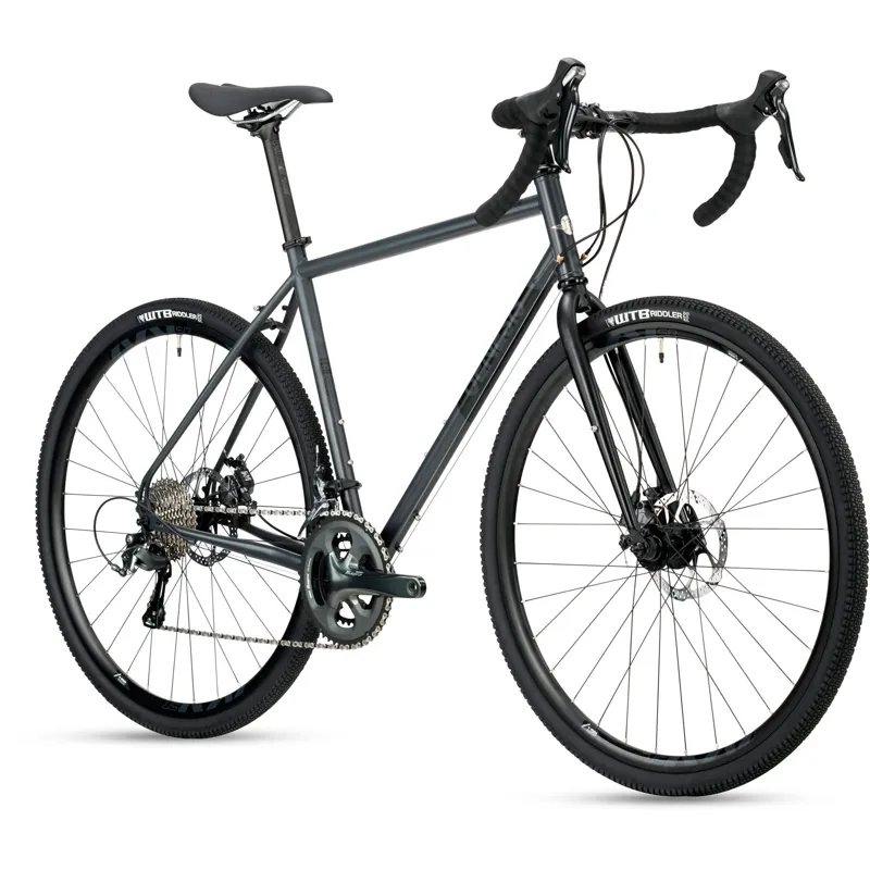 2020 Genesis Croix De Fer 20 Steel Road Bike in Black-1