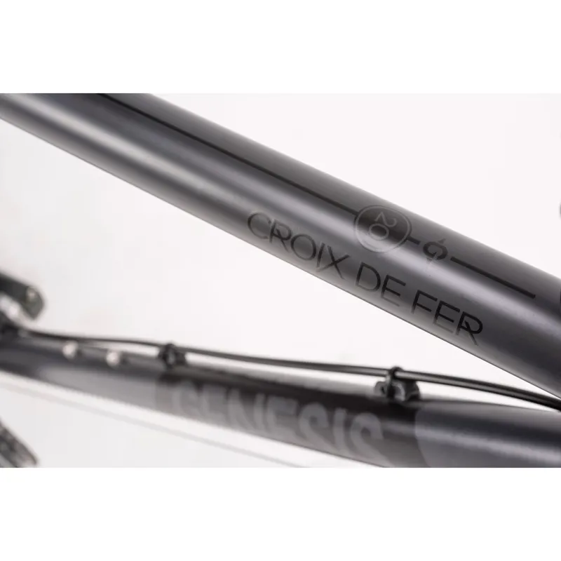 2020 Genesis Croix De Fer 20 Steel Road Bike in Black-2