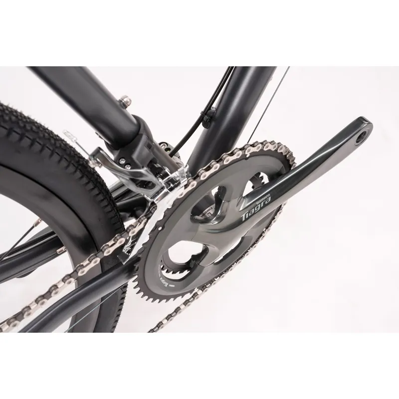 2020 Genesis Croix De Fer 20 Steel Road Bike in Black-3