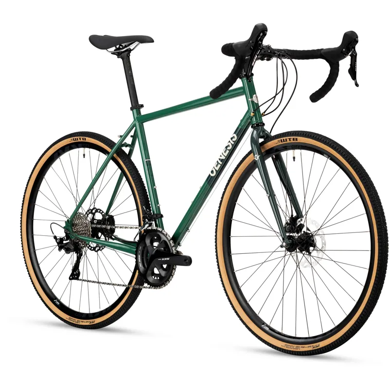 2020 Genesis Croix De Fer 30 Shimano R7000 105 Road Bike in Green-1