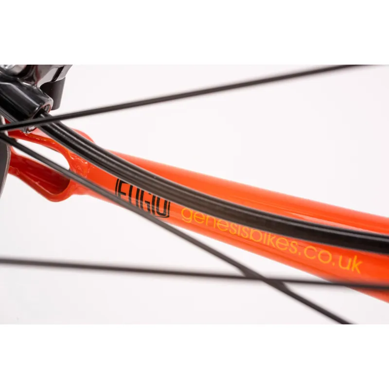 2020 Genesis Fugio 30 Adventure Gravel Bike in Orange-3