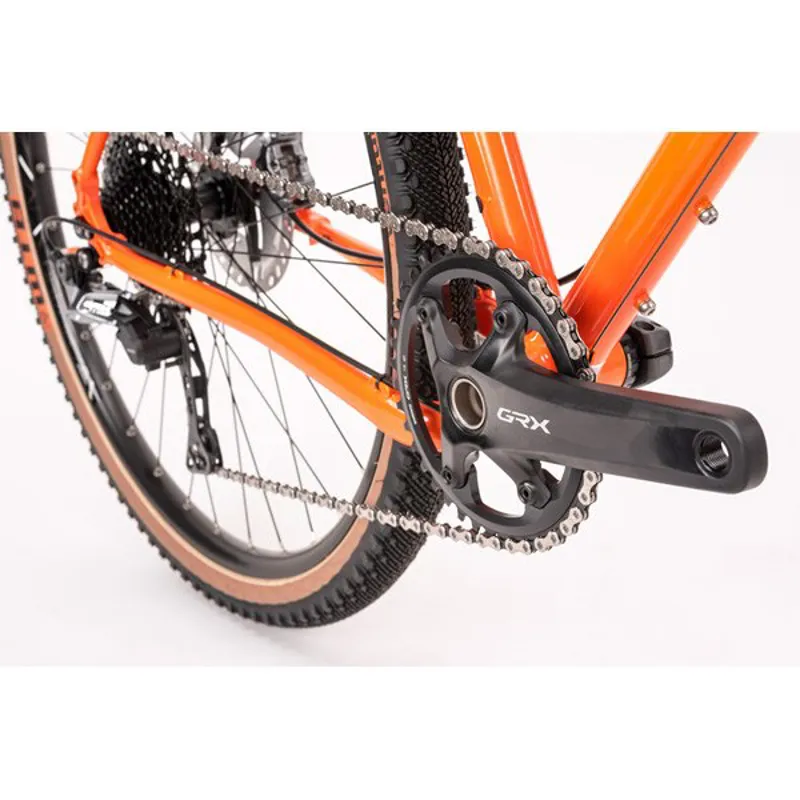 2020 Genesis Fugio 30 Adventure Gravel Bike in Orange-5