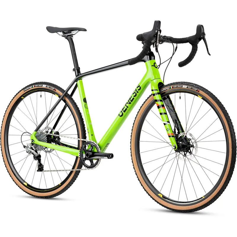 2020 Genesis Vapour 30 Carbon Off-Road Gravel Race Bile in Green-1