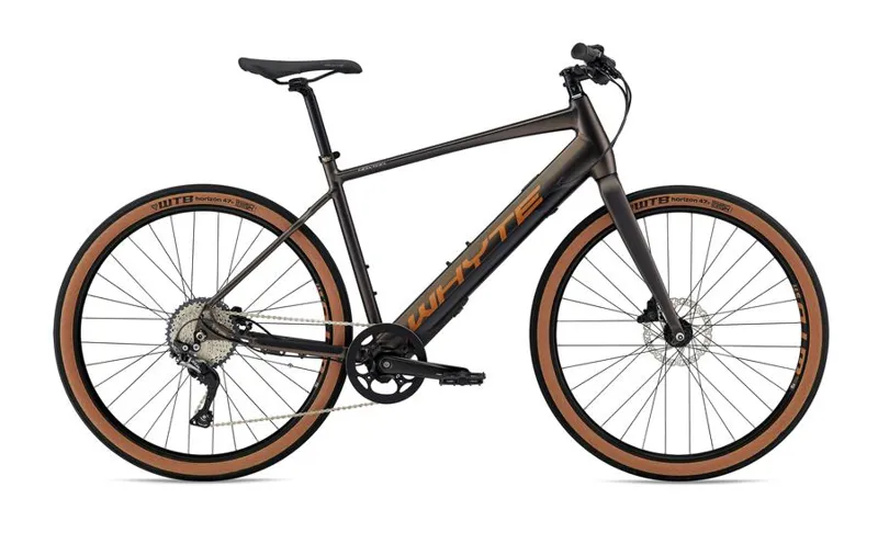 Whyte Hoxton E bike in Matt Granite Copper
