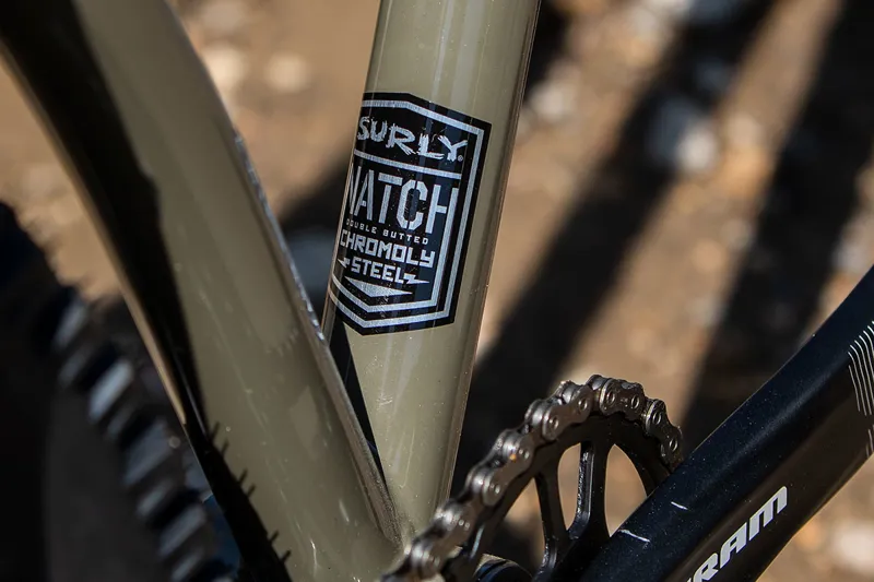 Surly Karate Monkey 27.5 Plus Bike in Wet Clay-3