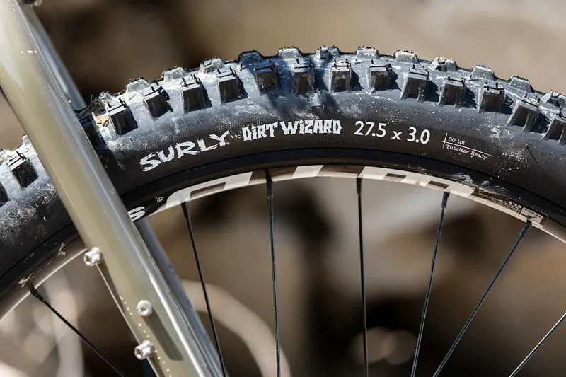 Surly Karate Monkey 27.5 Plus Bike in Wet Clay-5