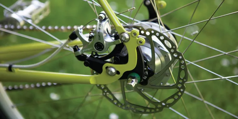 Pashley Pathfinder Trail Classic Steel Bike in Citrus Green-4