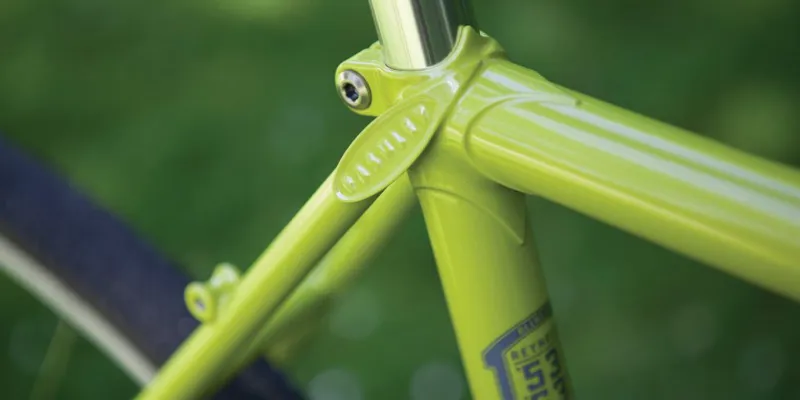 Pashley Pathfinder Trail Classic Steel Bike in Citrus Green-5