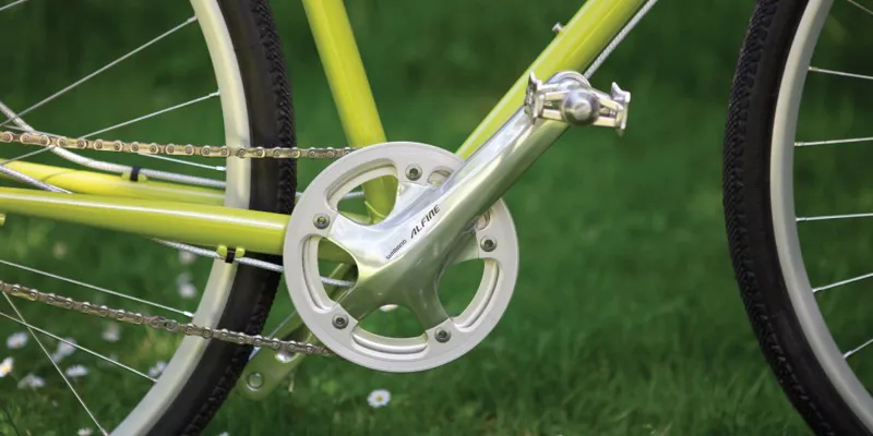 Pashley Pathfinder Trail Classic Steel Bike in Citrus Green-6