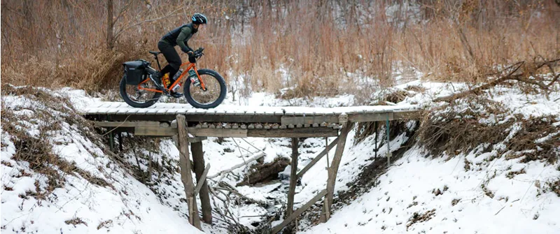 Surly Pugsley Adventure Touring Fat Bike in Orange-2