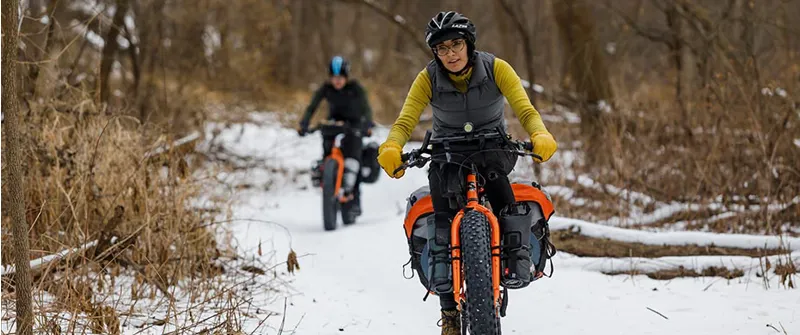 Surly Pugsley Adventure Touring Fat Bike in Orange-4