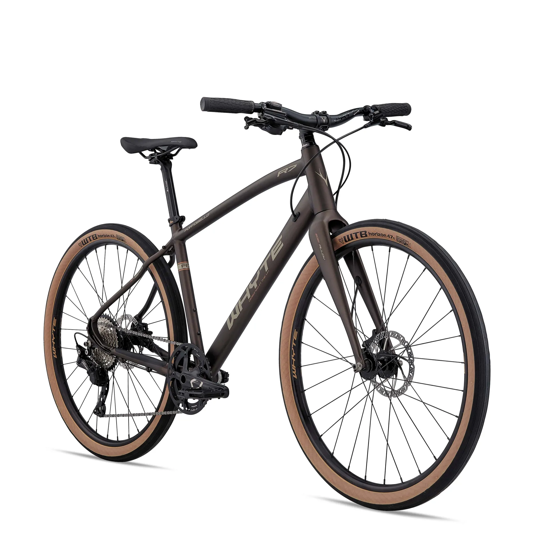 2021 Whyte Portobello v2 Fast Urban Bike in Matt Bronze