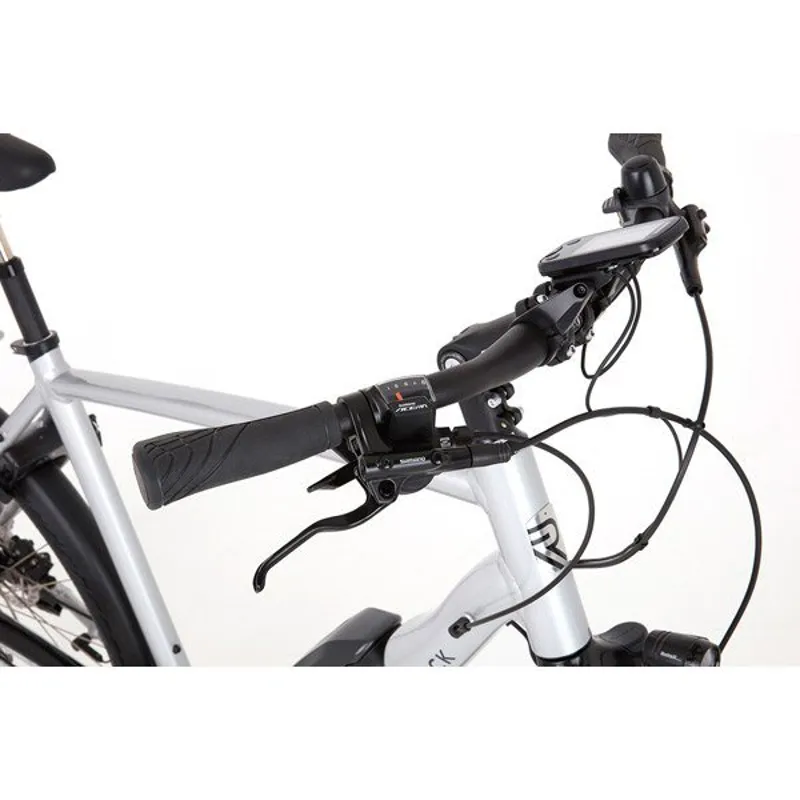 2020 Ridgeback Cyclone Shimano STEPS Mens E-Bike in Silver-3