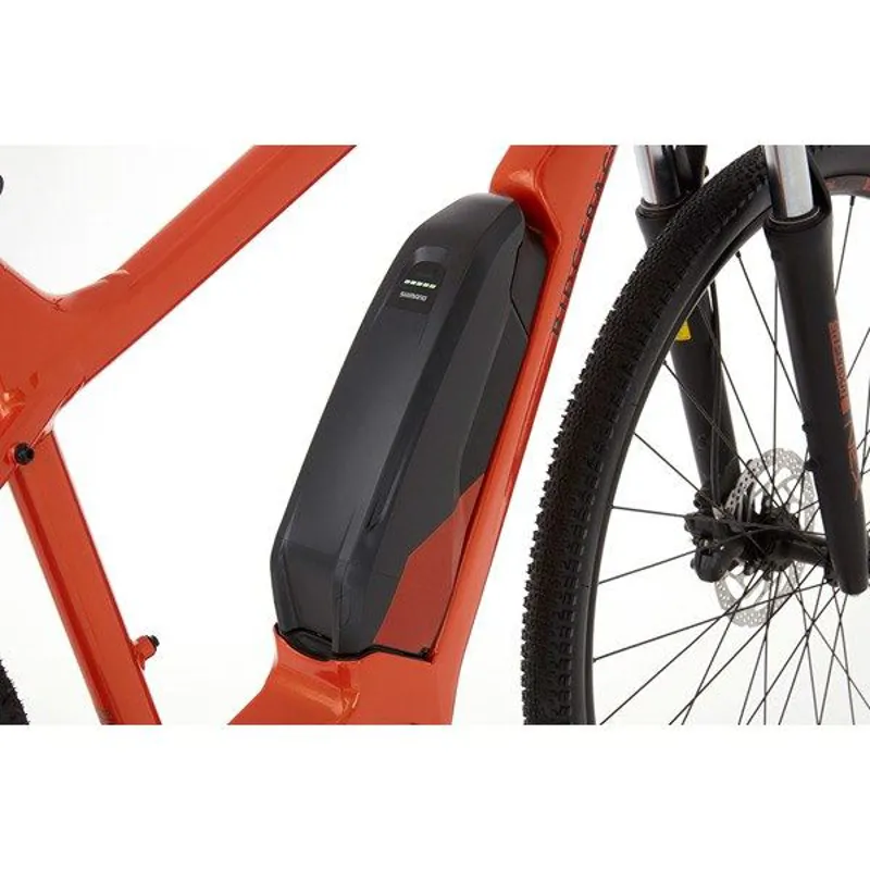 2020 Ridgeback X2 Shimano STEPS Mountain E-Bike in Orange-5