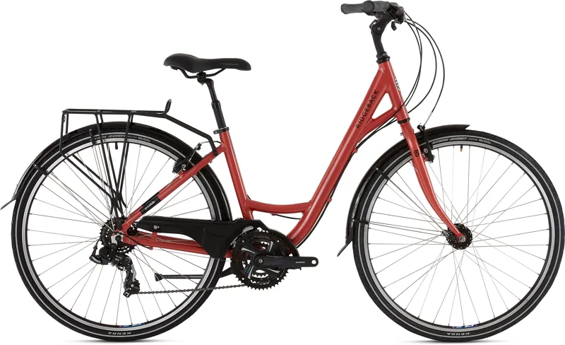 Ridgeback 2020 Avenida Open Frame 21-Speed Bike in Orange