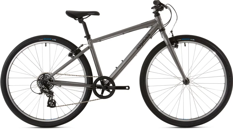 2020 Ridgeback Dimension 26 Inch Wheel Kids Bike in Grey