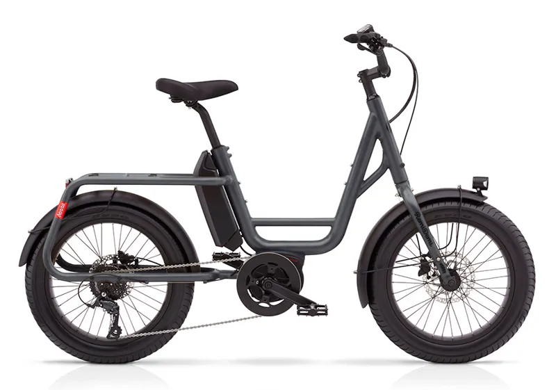 Benno Remidemi E Cargo Bike in Anthracite Grey