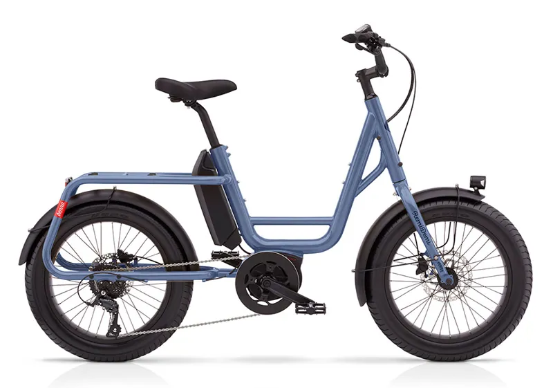 Benno Remidemi E-Cargo Bike in Pigeon Blue