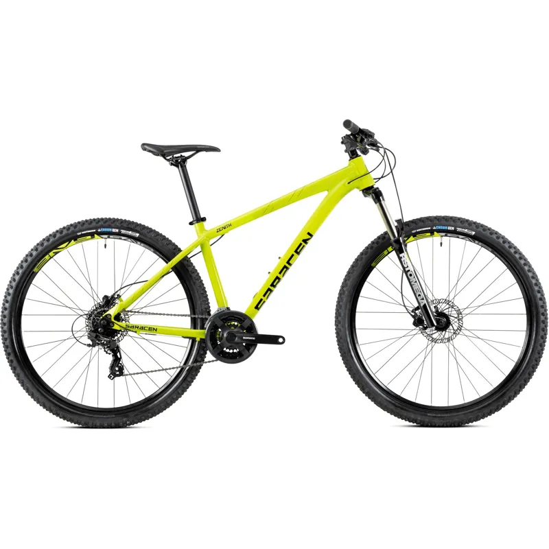 2020 Saracen Zenith 29er Trail Mountain Bike in Lime