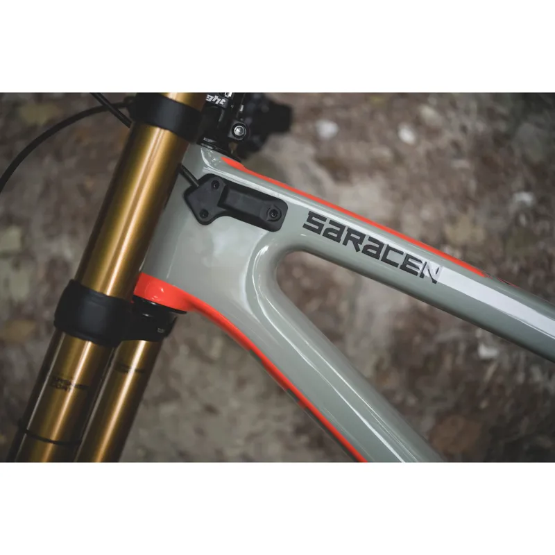 2020 Saracen Myst Team 27.5 Downhill Mountain Bike in Grey-3