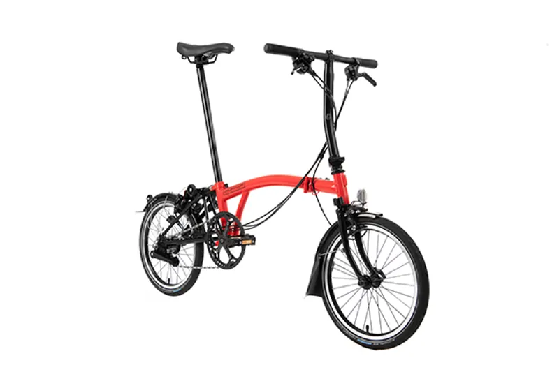 2020 Brompton S2L Black Edition Gloss Rocket Red-1