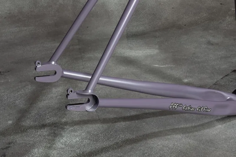 Surly Steamroller Single Speed Steel Bike in Lilac-1