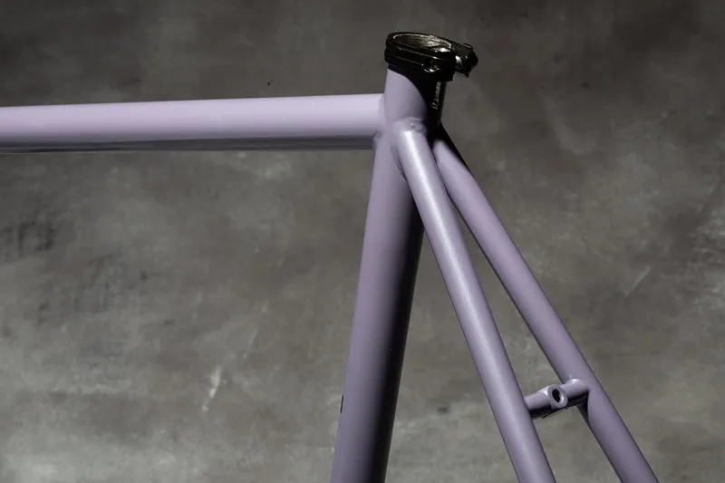 Surly Steamroller Single Speed Steel Bike in Lilac-4