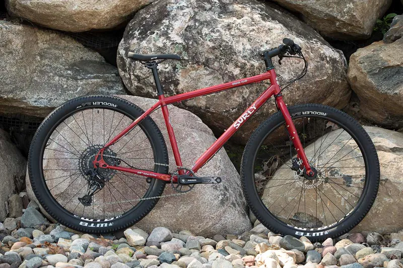 Surly Bridge Club 27.5 All Road Touring Bike in Red-1