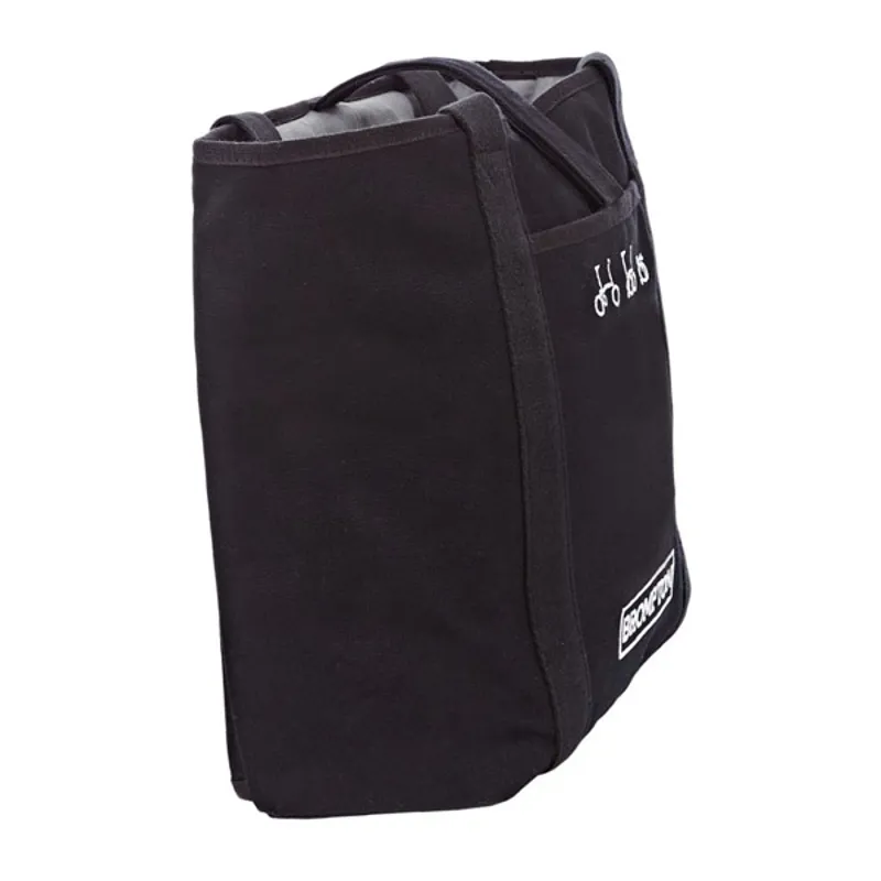 Brompton Tote Bag and Frame in Black-1