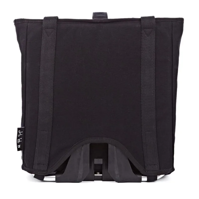 Brompton Tote Bag and Frame in Black-2