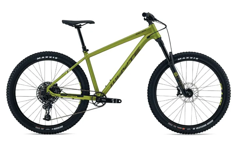 Whyte 905 V2 Enduro Hardtail Mountainbike in Matt Olive Khaki/Lime