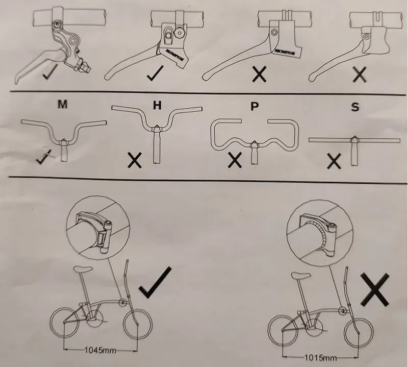 Brompton Brake Cables in Black-1