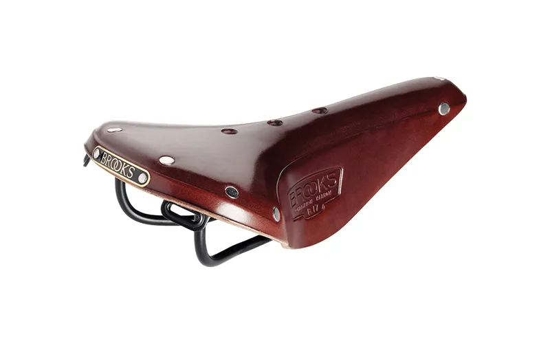 Brooks B17 Narrow Mens Leather Saddle in Brown