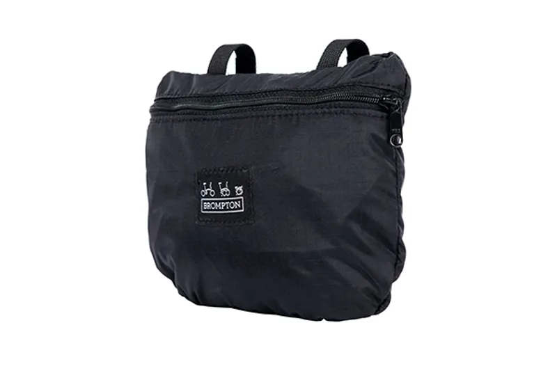 Brompton Bike Cover with integrated pouch Black-2