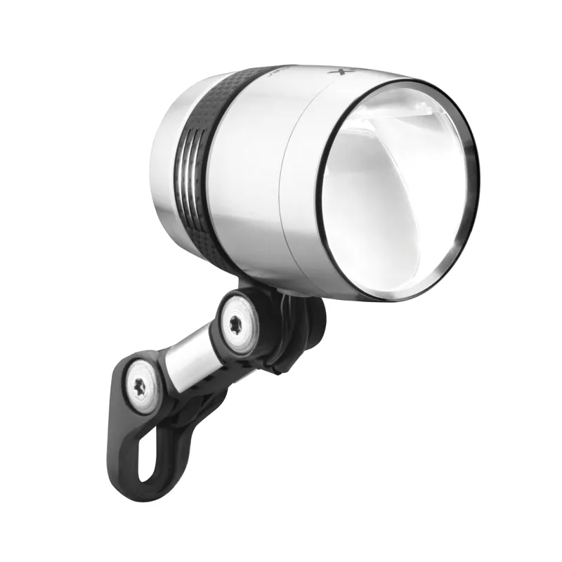 Busch + Muller IQ-X 100 Lux Front Dynamo Light in Silver
